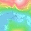 Loen地形图、海拔、地势