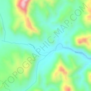 Madlala地形图、海拔、地势