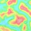 Gisozi地形图、海拔、地势