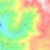 大源村地形图、海拔、地势