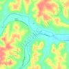 Hunt地形图、海拔、地势