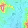 Santa Cruz Xoxocotlán地形图、海拔、地势