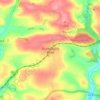 Grampound Road地形图、海拔、地势