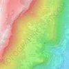 Le Terrail地形图、海拔、地势