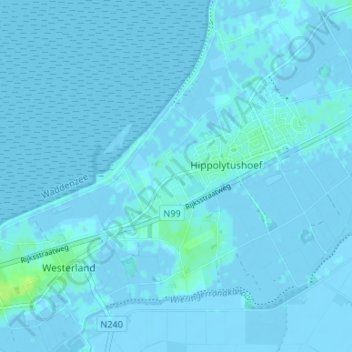 Belt地形图、海拔、地势