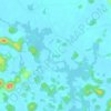 普者黑地形图、海拔、地势