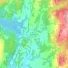 Waterbury Center地形图、海拔、地势