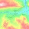 Santo Antônio do Salto地形图、海拔、地势