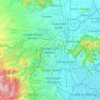Ciudad López Mateos地形图、海拔、地势