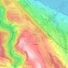 Klausen地形图、海拔、地势