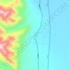 温泉地形图、海拔、地势