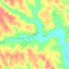 Drakes地形图、海拔、地势