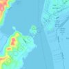 沙𬇕村地形图、海拔、地势