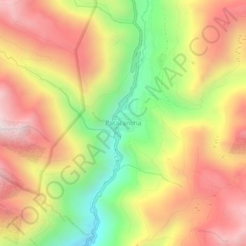 Patacancha地形图、海拔、地势