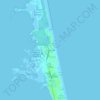Ocean Hills地形图、海拔、地势