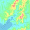 Pandan地形图、海拔、地势