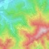 姜子寮地形图、海拔、地势