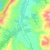 Nantoco地形图、海拔、地势