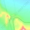 Sand Pass地形图、海拔、地势