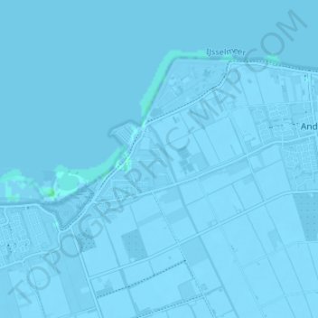 Munnikij地形图、海拔、地势