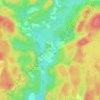 Baysville地形图、海拔、地势