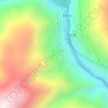 纳山地形图、海拔、地势