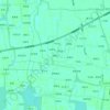 张家汇地形图、海拔、地势