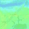 Keur Cheikhou地形图、海拔、地势