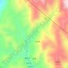 土窑地形图、海拔、地势