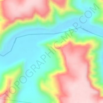 Gao地形图、海拔、地势