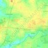 La Monnerie地形图、海拔、地势