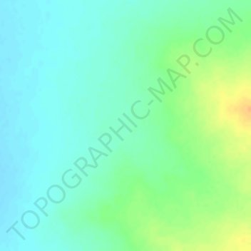 Gibson Desert地形图、海拔、地势