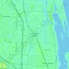 North Palm Beach地形图、海拔、地势