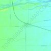 Denman地形图、海拔、地势