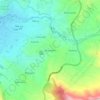 Mocondino地形图、海拔、地势