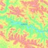 杂多县地形图、海拔、地势