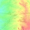 Godhra地形图、海拔、地势