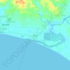 Ogod地形图、海拔、地势