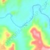 El Chiflon地形图、海拔、地势