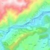 马家坪地形图、海拔、地势