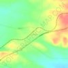 Senkobo地形图、海拔、地势