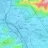 水園村地形图、海拔、地势