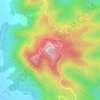 清源山地形图、海拔、地势
