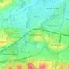 Gossops Green地形图、海拔、地势