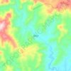 济村乡地形图、海拔、地势