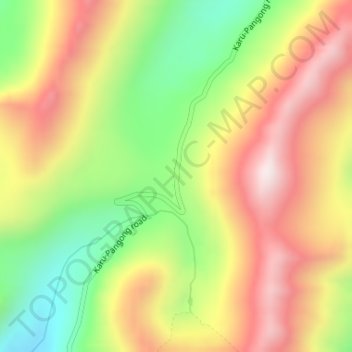 Chang La地形图、海拔、地势