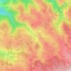La Scie de Boutte地形图、海拔、地势