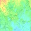Pratts Corner地形图、海拔、地势