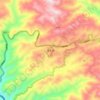 通关镇地形图、海拔、地势
