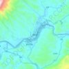 里耶镇地形图、海拔、地势